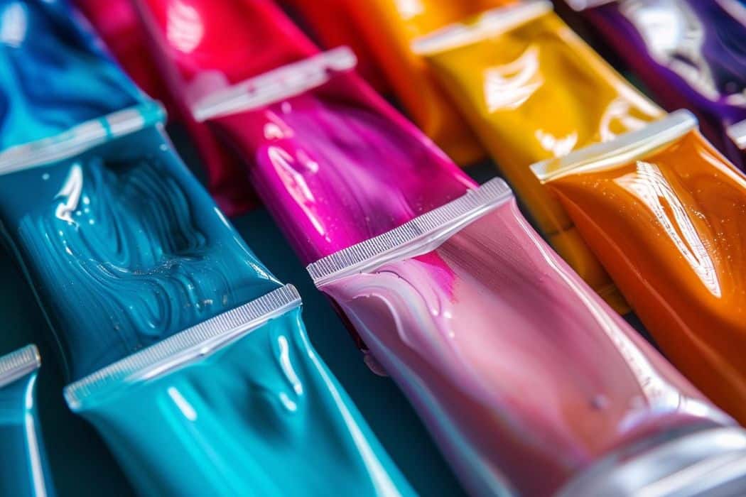 Acrylfarben von verschiedenen Herstellern