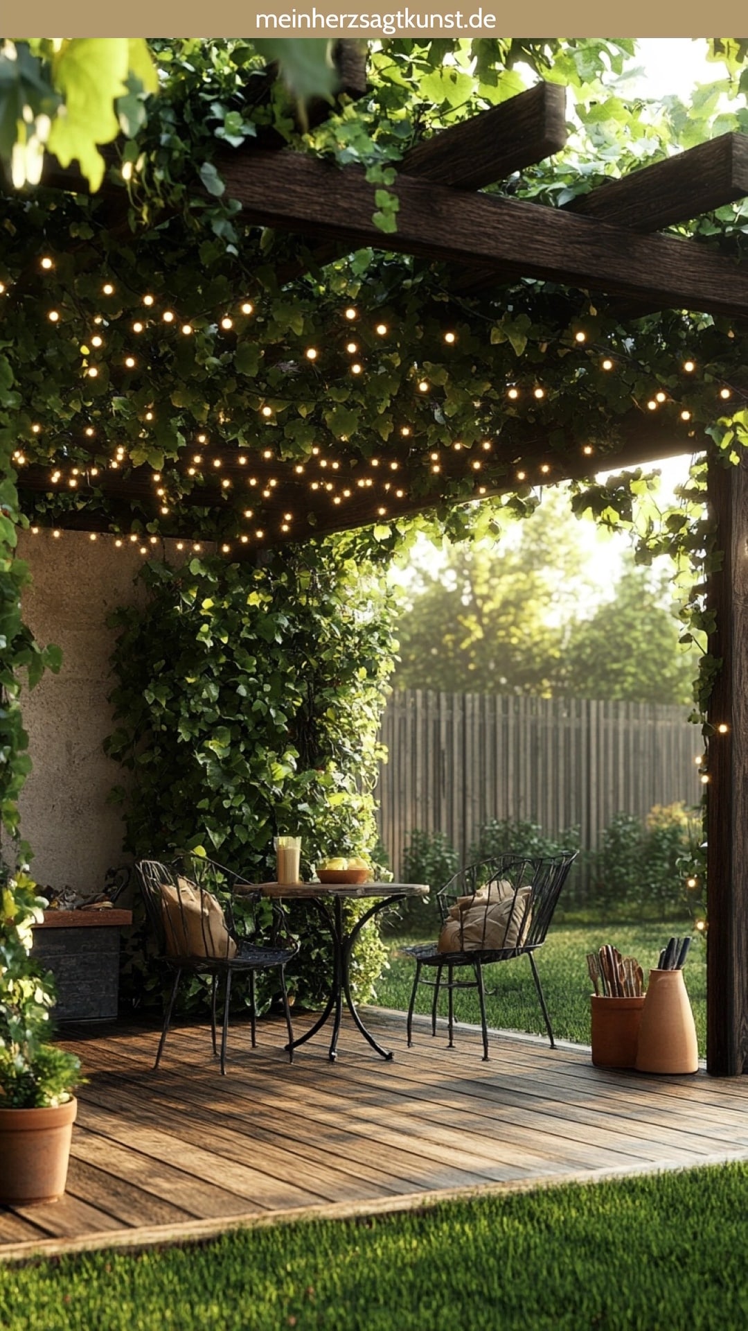 terrasse-ideen-rankpflanzen-sonnenschutz-pergola