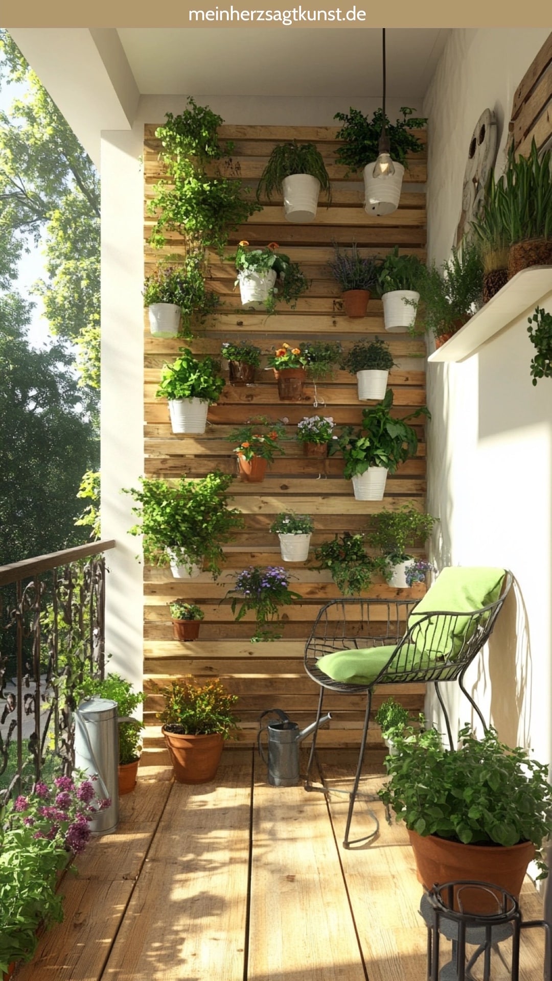 vertikaler-garten-kleiner-balkon-ideen