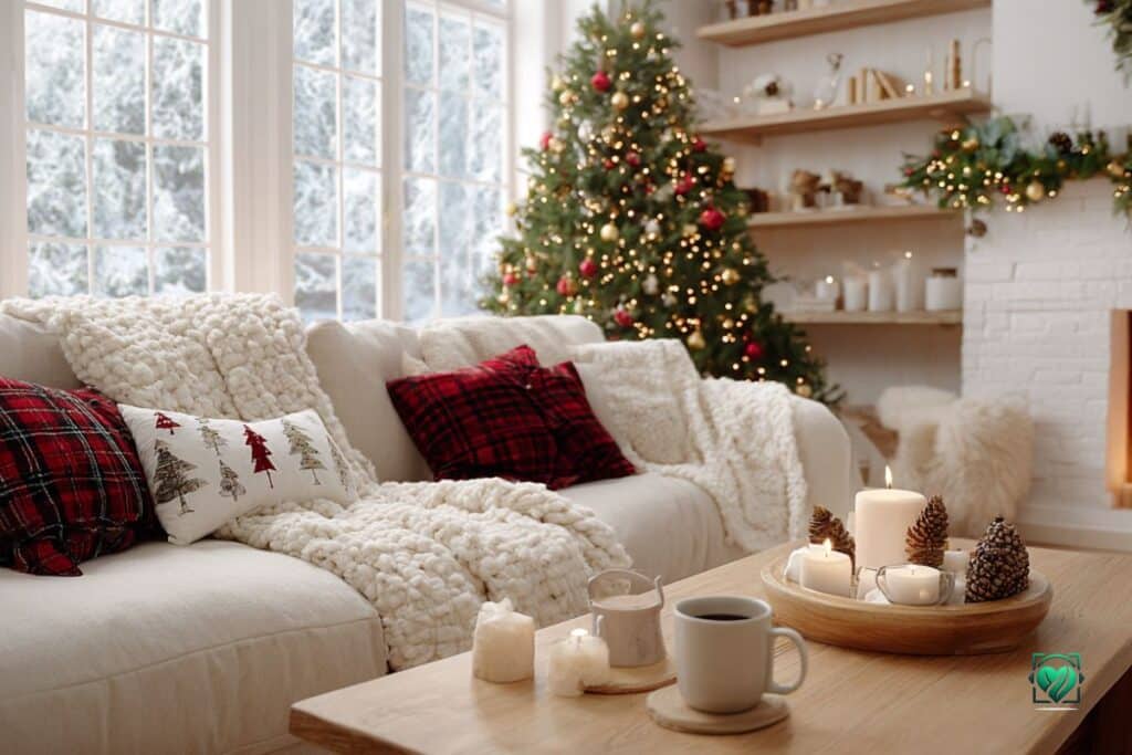 Winterdeko für das Wohnzimmer: 9 einfache, aber wunderschöne Ideen