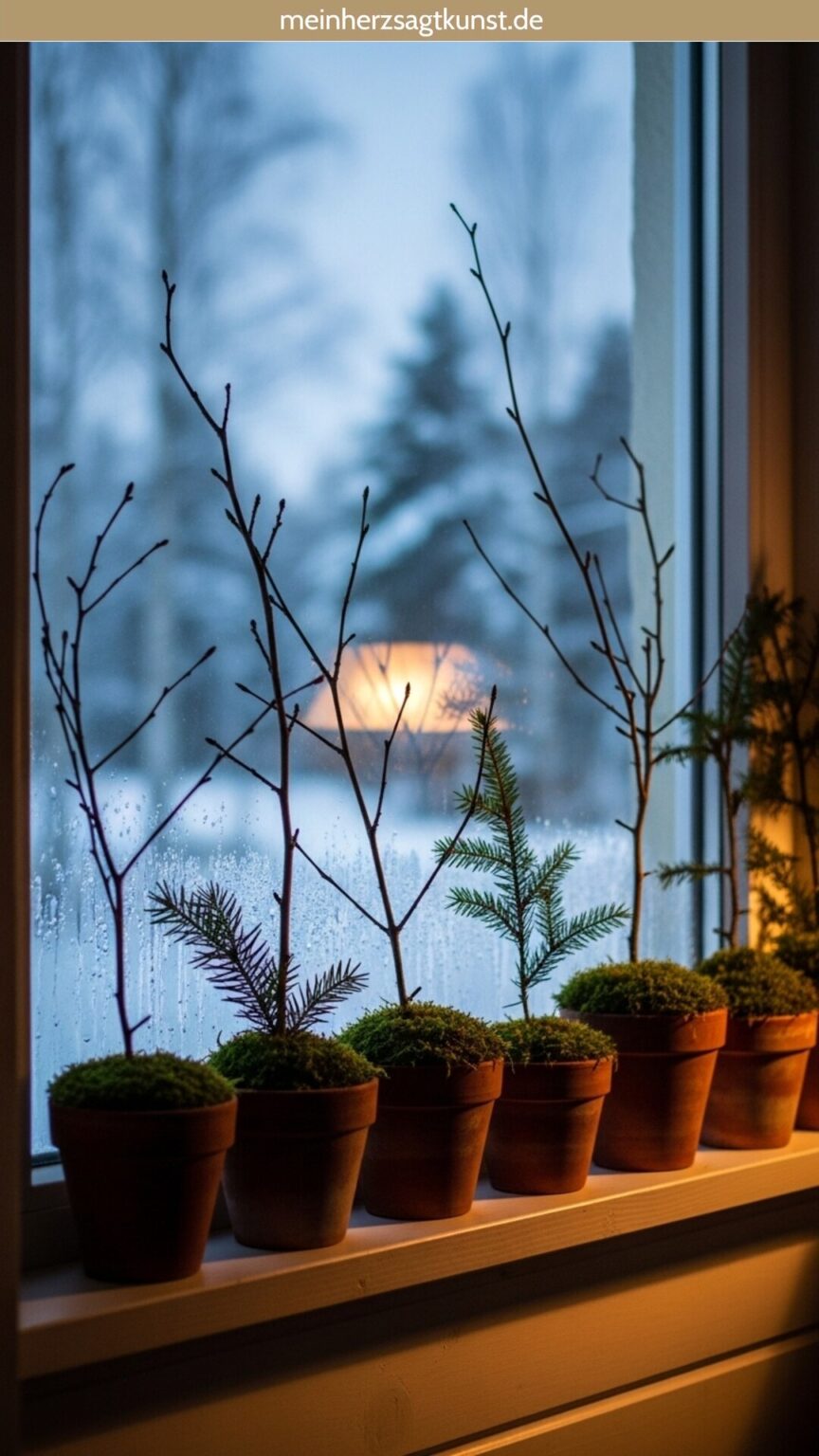 Faszinierend Fensterbank Deko Aussen Winter Ebenbildnull
