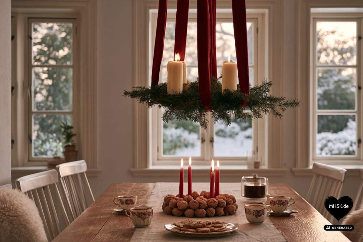 Origineller Adventskranz: 10 wundervolle Ideen mit persönlicher Note